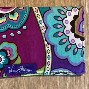 Vera Bradley checkbook cover